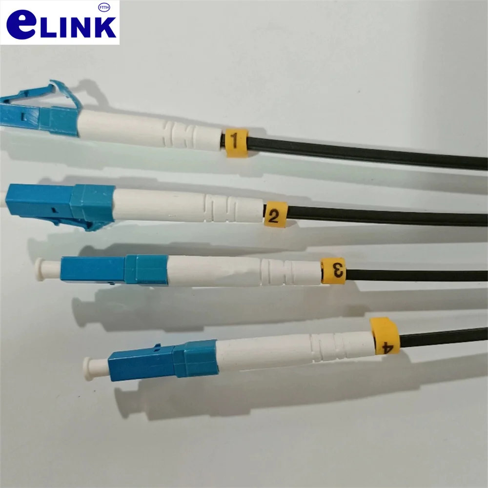 실내 LC-LC 드롭 패치 코드 3M-300M 4 섬유 FC LC APC 2 강철 100m200m50m60m SM 4 코어 ftth 점퍼 4C 광섬유 패치 케이블