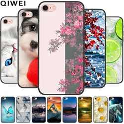 For iPhone SE 2020 Case Landscape Silicon TPU Soft Phone Cover for iPhone SE 2016 2022 Bumper Cases for iphoneSE 5 5s Back Shell