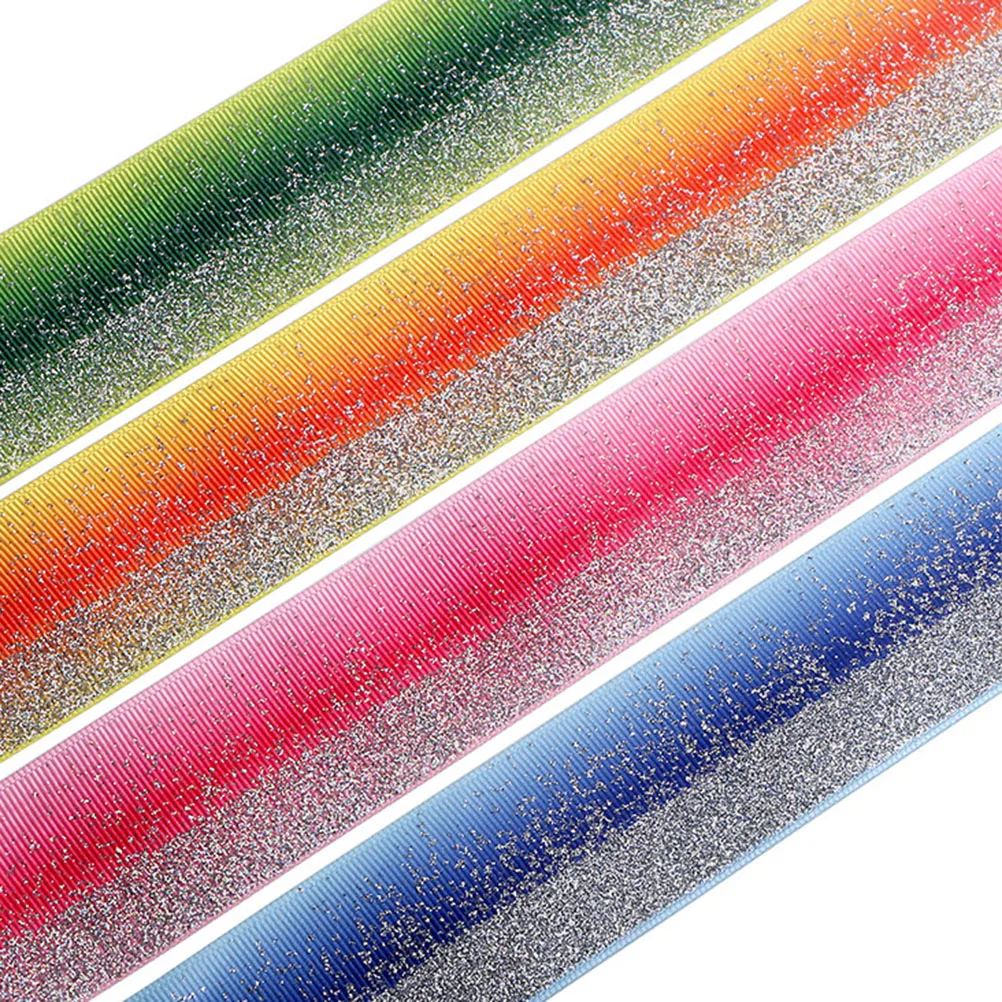 

Gradient Ribbons Webbing Burgundy White for Crafts DIY Wedding Baby Gifts Wrapping Gradient Ribbons Decorations Party