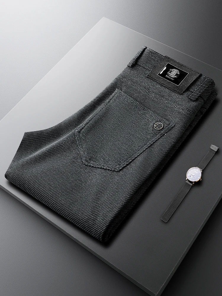 

Мужские повседневные брюки Slim Fit от Ja Charles: комфортные, мягкие, прямого кроя, модные, для осени