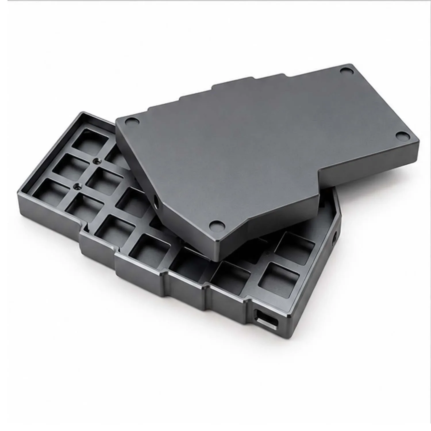 CORNE V4.1 Aluminum Alloy Split Keyboard Kit Customized CNC Anodizing Shell for Separate Mechanical Keyboard Accessories DIY