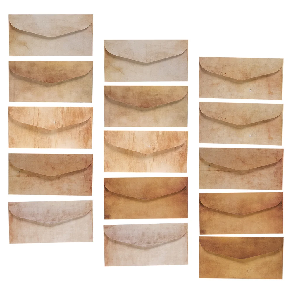 80 szt. Kopert w stylu vintage, eleganckie zaproszenia, dekoracje retro, wytrzymały materiał, artykuły na przyjęcie weselne, puste kartki, składane koperty