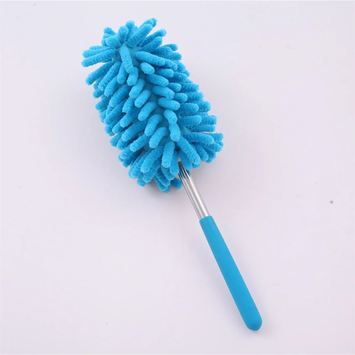 1PCS Extendable Microfiber Duster, Soft Dust-Free Duster Feathers Suitable for Living Room, Kitchen and Car Cleaning