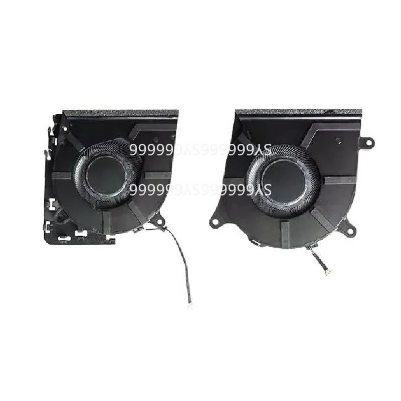 100% New Discrete Graphics Cooling Fan Pair For HP TPN‑Q286 15‑FD N44110‑001 N44109‑001 + Free tools.