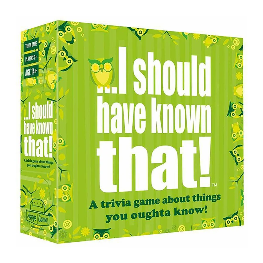 Board Game:I Should Have Known That!Drink games Trivia Game Christmas Day Thanksgiving Day ，New Year，Valentine’s Day Gifts