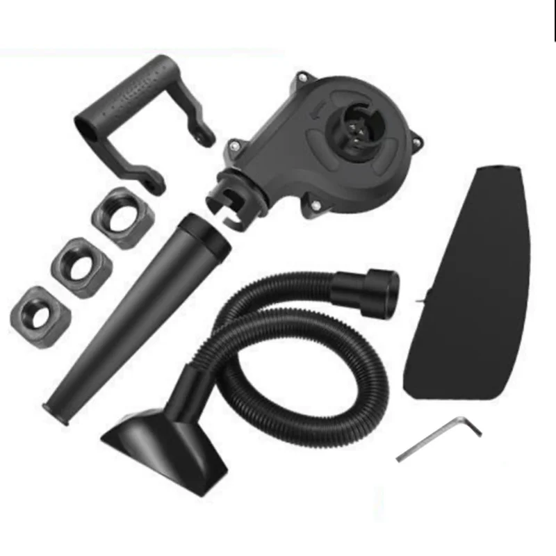 เครื่องเป่าลมแบบมือถือสำหรับงานอุตสาหกรรมและบ้าน ทำจากโลหะและพลาสติก ABS ขนาดกะทัดรัด