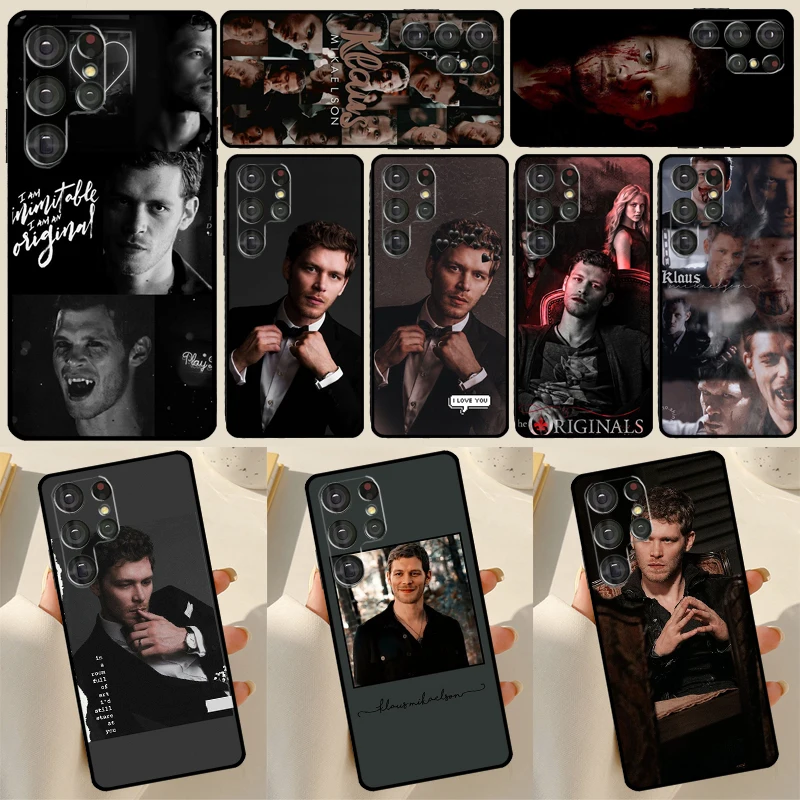 Klaus Mikaelson The Vampire Diaries Case For Samsung Galaxy S23 S22 Ultra S21 FE S9 S10 Note 10 Plus S20 FE S21 Ultra Back Cover