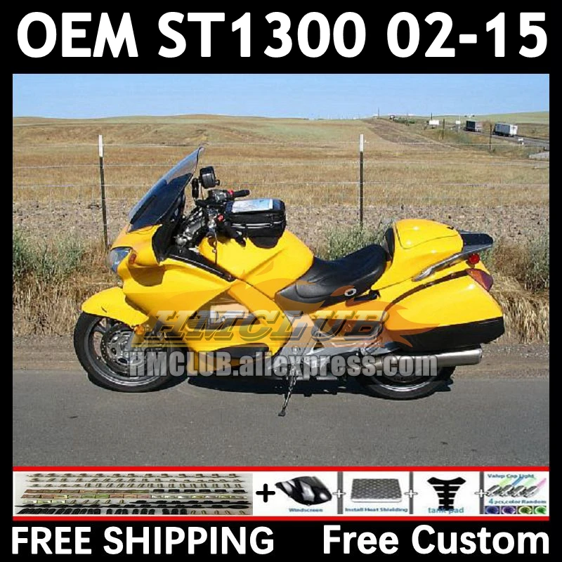 STX1300 For HONDA Pan European ST1300 88No.76 ST-1300 ST 1300 gloss yellow 02 03 04 05 06 07 08 09 2010 2011 2012 2015 Fairings