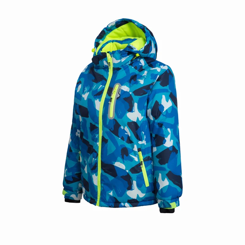 -30℃ Children's waterproof skiing jacket Boys and girls snow jacket 4 5 6 7 8 9 10 11 12 13 14 15 years old Warm mountaineering