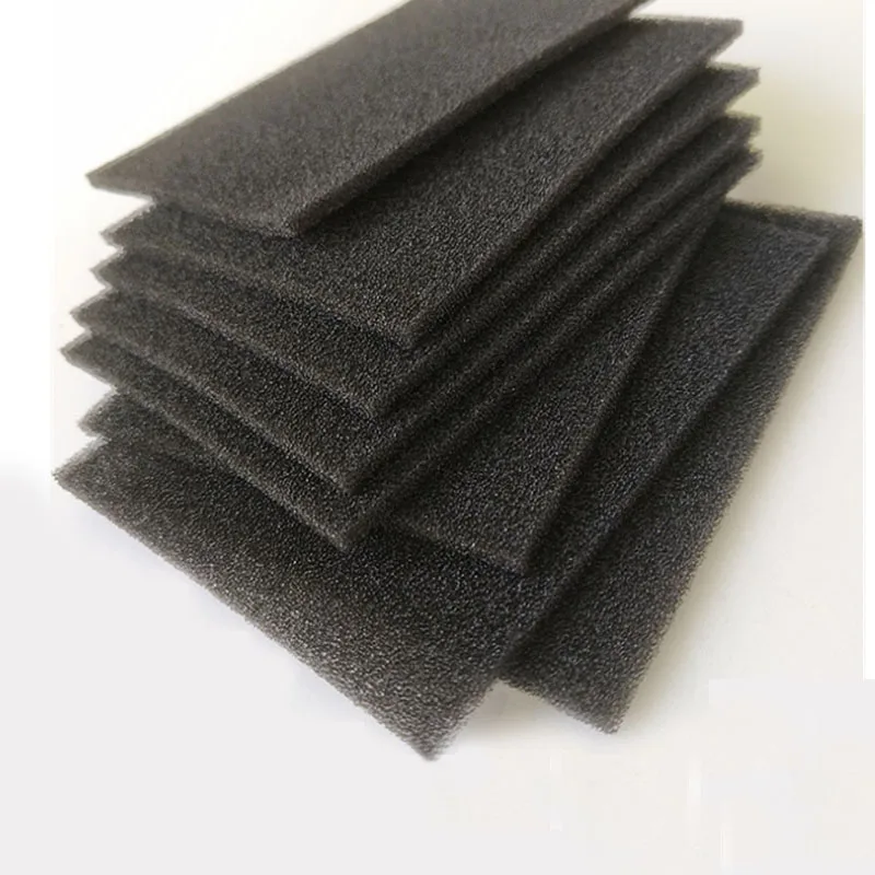 30PPI Air Compressor Air Filter Cotton Dust Sponge Air Conditioning Filter Net Deodorization Purification Activated Carbon Pad