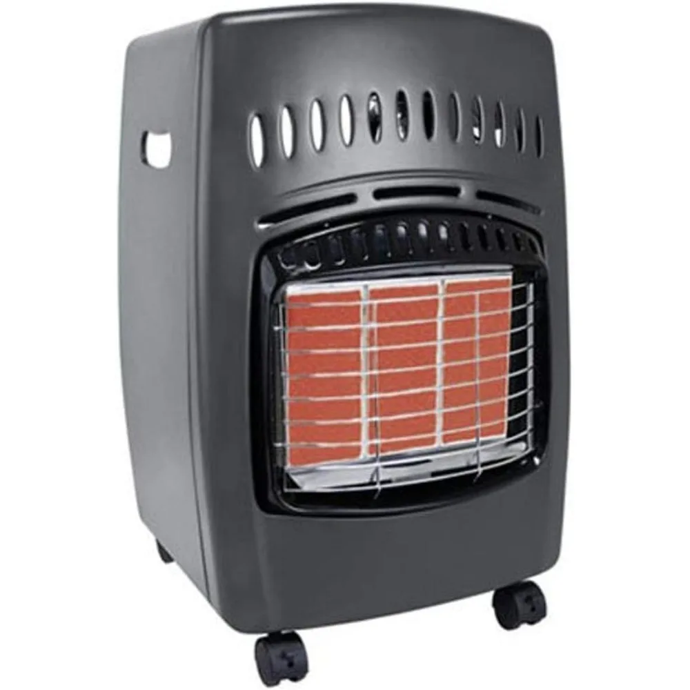 

Chimeneas, Comfort Glow GCH480 Propane(LP) Cabinet Heater, Black, 13.5"D X 15"W X 23"H, Chimeneas