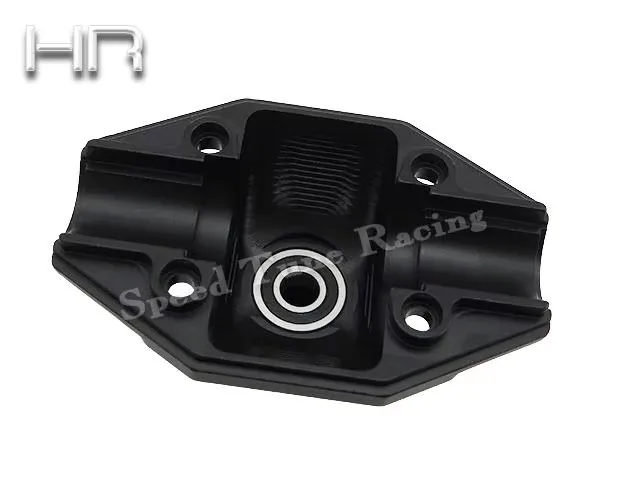 ホットレーシング CNC 加工アルミニウム合金リアアクスルカバー ベアリング付き Losi 1:10 Rock Rey Baja Rey 4WD用