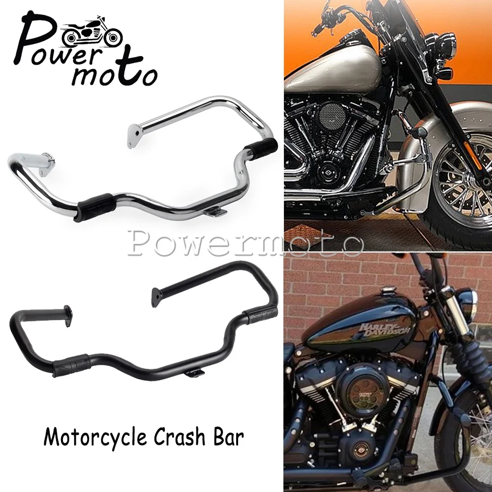 

1 1/4" Highway Crash Bar 32mm Engine Guard Bars For Harley Touring Road King Street Electra Glide FLHT FLHX FLHR FLTR 1997-2008