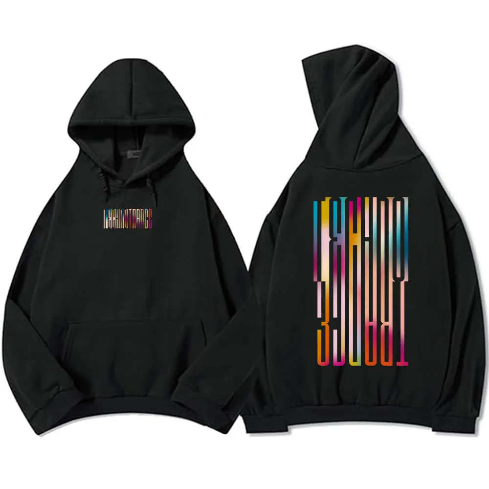 أرمين فان بورين تكنو ترانس متعدد الألوان هوديس الشتاء الصوف طويلة الأكمام قمصان سويت شيرت بقلنسوة الجرافيك الملابس فضفاضة الرجال هودي #1