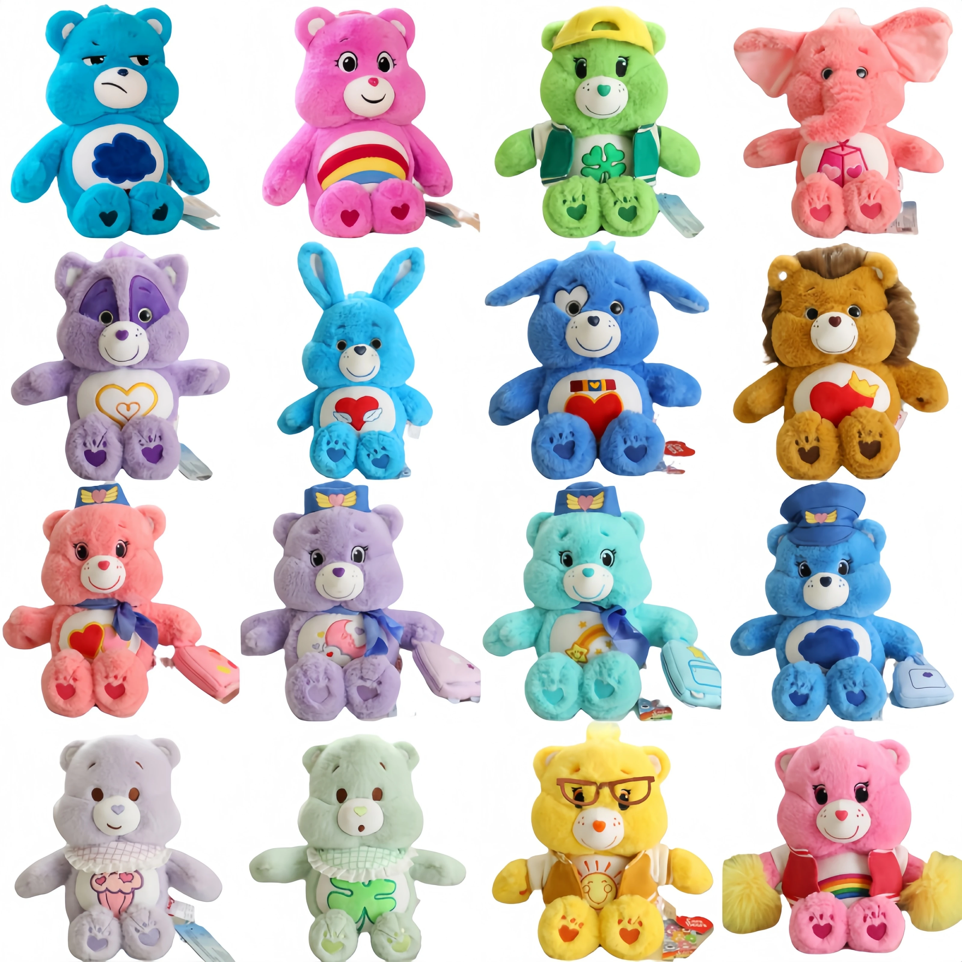 

Original Multiple styles Care Bear Plush Toy Anime Teddy Bear Stuffed Doll Kawaii Room Decor Lovely Bear Gifts Birthday Present