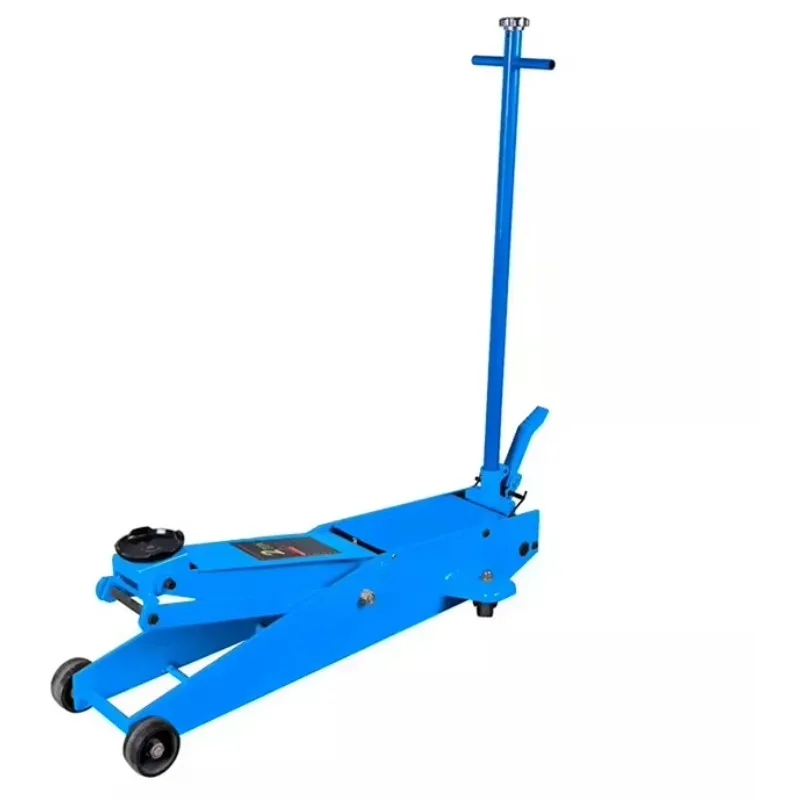 3/5/10/15/20 Ton Alloy Steel Hydraulic Floor Jack with Locking T-Handle Foot Pedal Red/Blue for Auto Repair