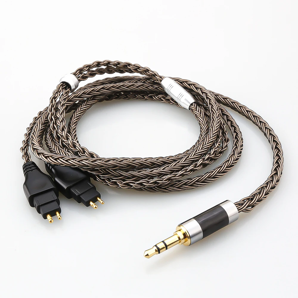 16-rdzeniowy kabel do słuchawek 7N OCC dla Sennheiser HD580 HD600 HD650 HD25 HD660S hd565 hd545 zbalansowany 2.5mm 4.4 xlr