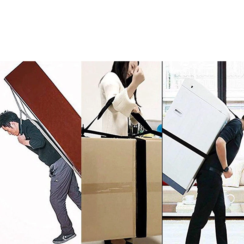 Регулируемые движущиеся и подъемные ремни для одного человека, одинарный подъемный и движущийся ремень для объемных предметов для домашнего офиса