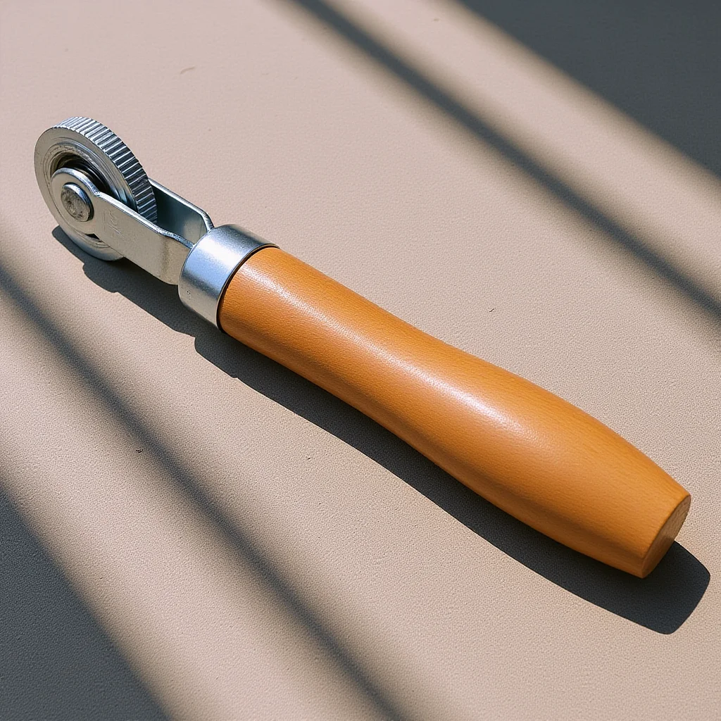 

Tire Patch Tool Wooden Handle Bearing Roller For Car Tyre Repair Durable Lightweight Patch Stitcher Tyre Tool Bearing