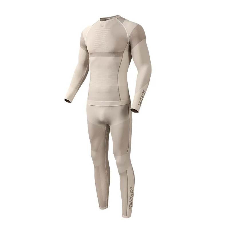 Autumn Skiing Quick-drying Clothes Outdoor Sports Cycling Function Compression Sweat-wicking Seamless Thermal Underwear Set