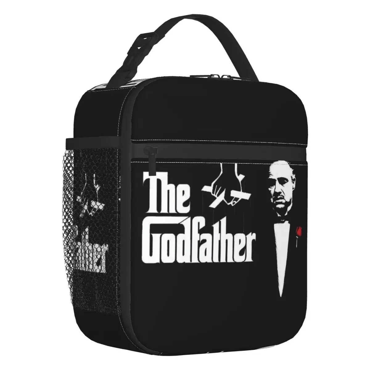 

Padrino The Godfather Film Insulated Lunch Bag for Women Waterproof Thermal Cooler Lunch Tote Kids School Children