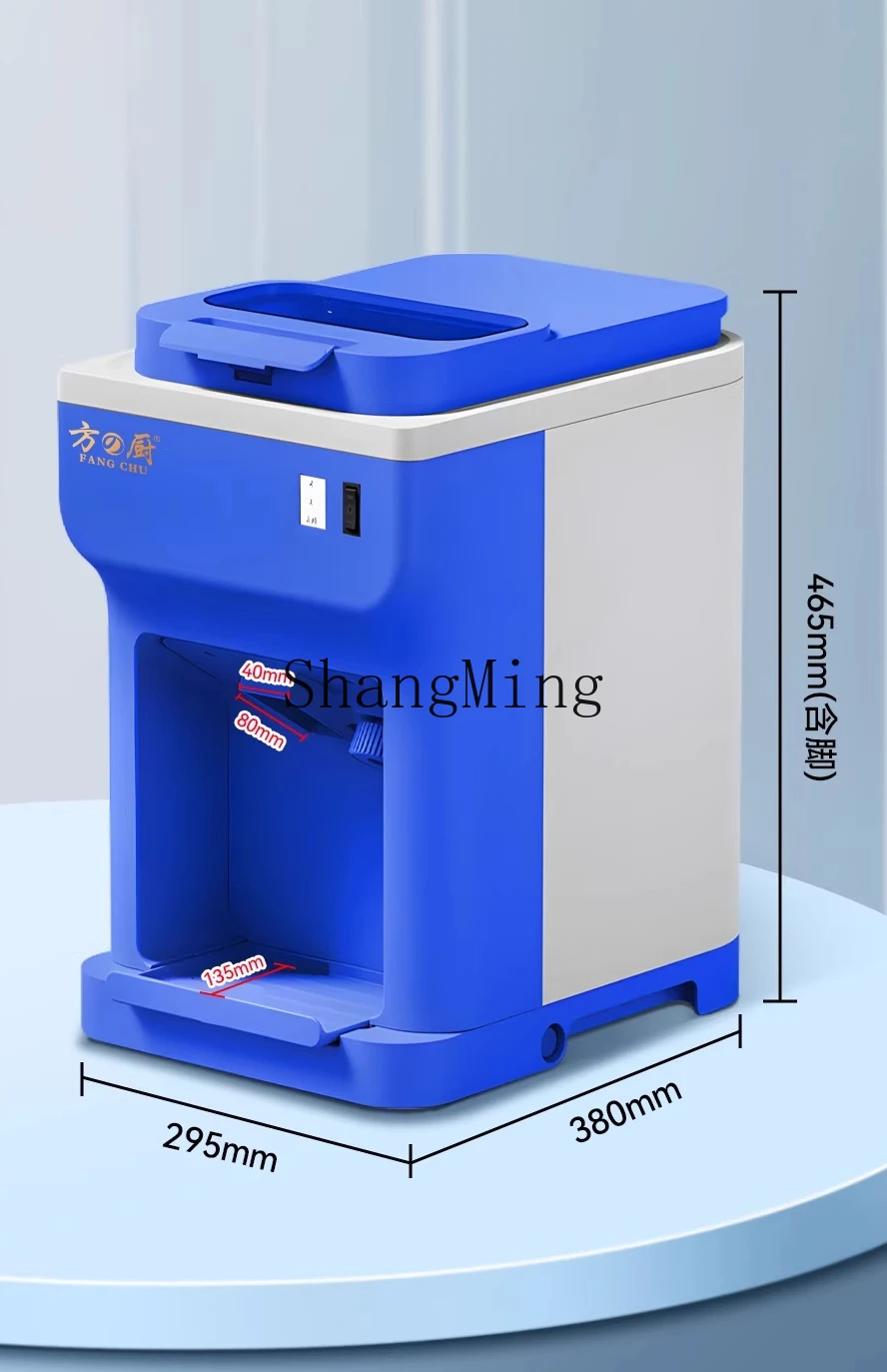 ZYY rasoio per il ghiaccio commerciale, negozio automatico di pentole calde, piccola macchina per il ghiaccio, ghiaccio con fiocchi di neve