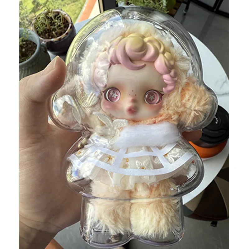 For Skullpanda Guangweaving Garden SP Doll Transparent Protective Case Storage Case Display Bag Cover Dustproof Organizer Box