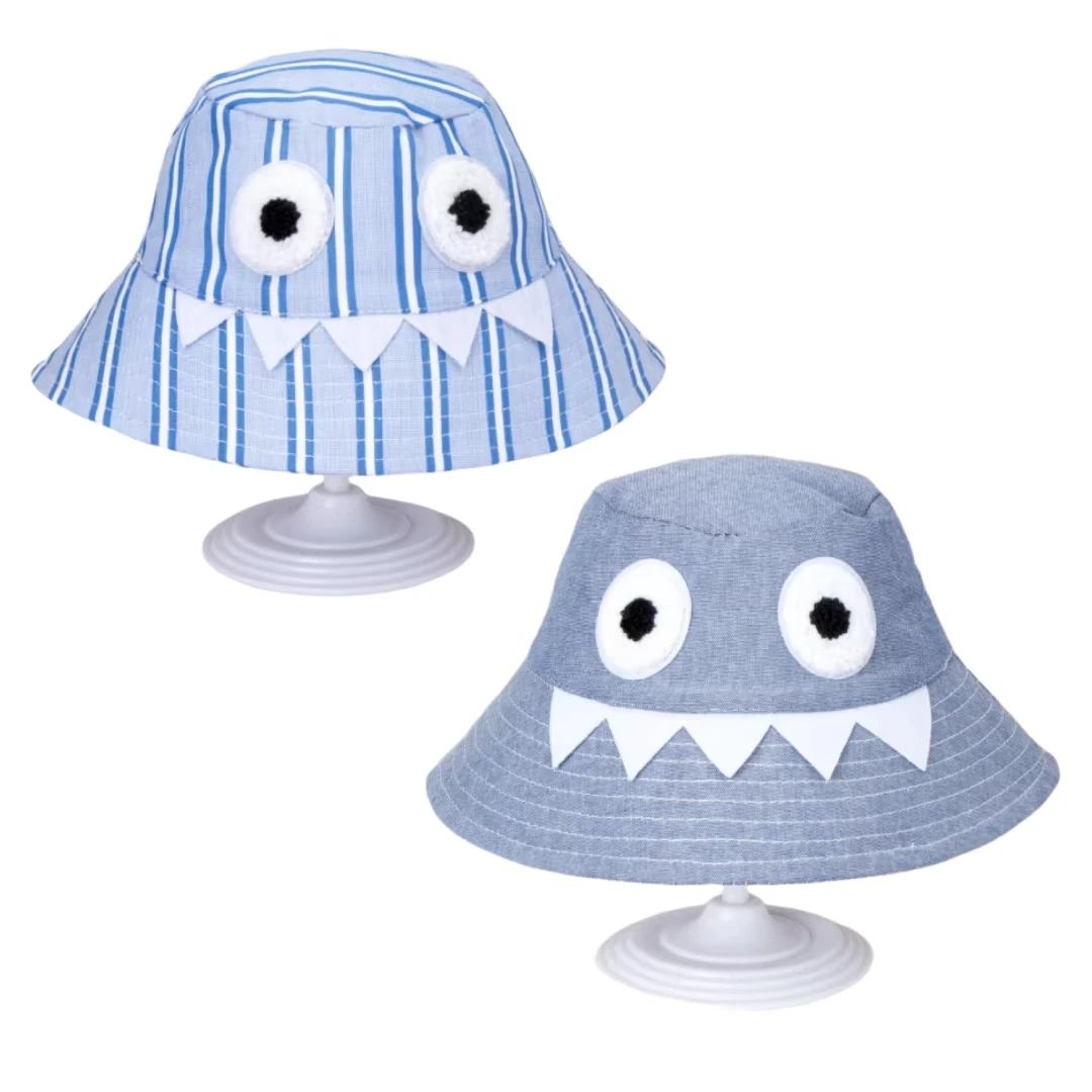 

Striped Cartoon Hat for 1 2 3 Years Baby Boys Girls Spring Autumn Daily Cap Soft Cotton Fisherman Hat Sunhat Infant Summer Wear