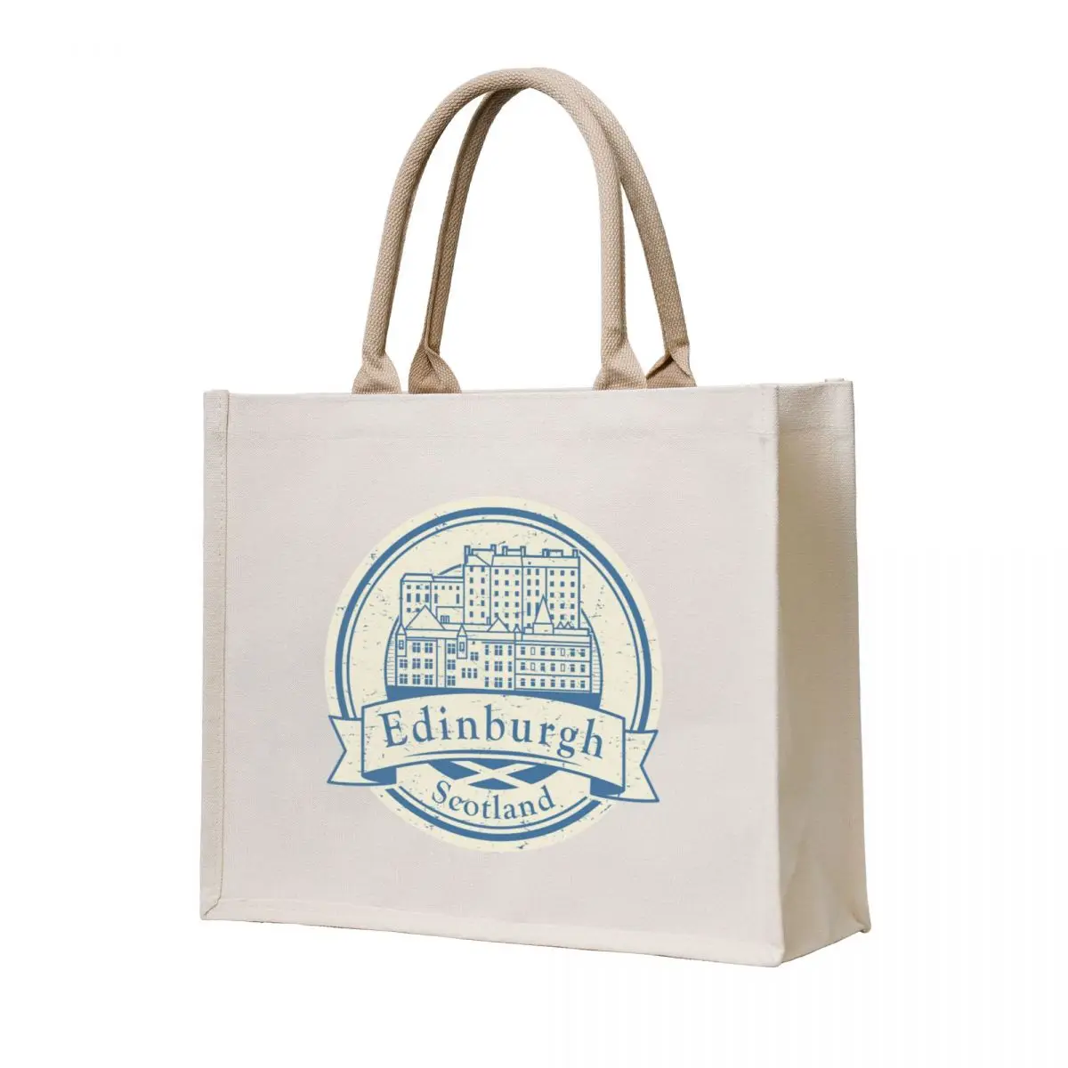 

Edinburgh, Scotland Tote Bag canvas tote bag Woman shopper bag Lady bags shopping cart bags