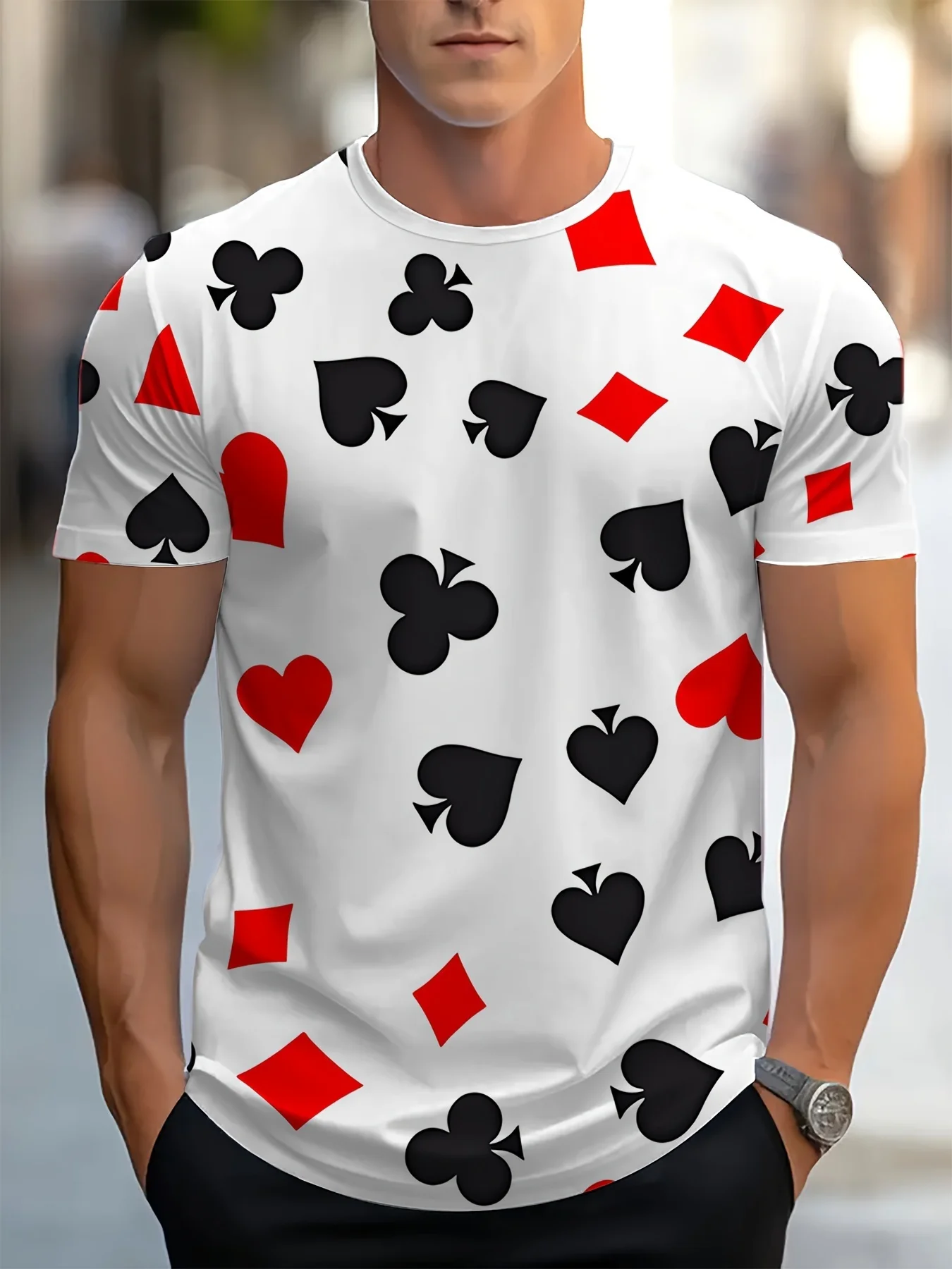 camiseta-masculina-com-estampa-de-poquer-manga-curta-casual-gola-redonda-moda-moderna-verao-roupa-confortavel