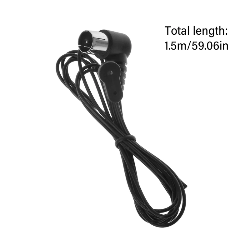 Antena dipolo FM, conector 75 ohmios, Radio estéreo interior para cine en casa