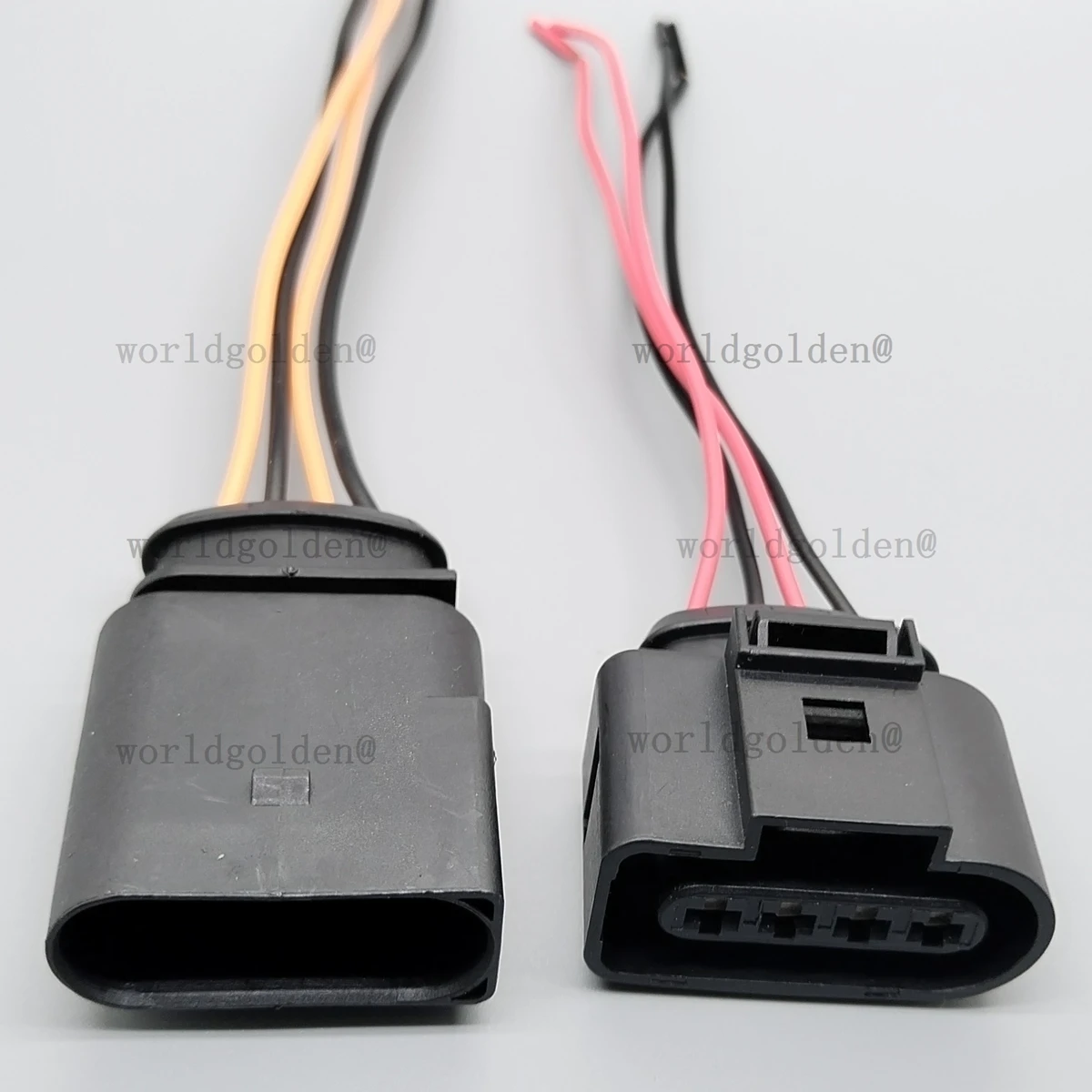 1J0973824 1J0973724 Compact Terminal Housing Kit with Red Seals for car wire splice & harness assembly fitting