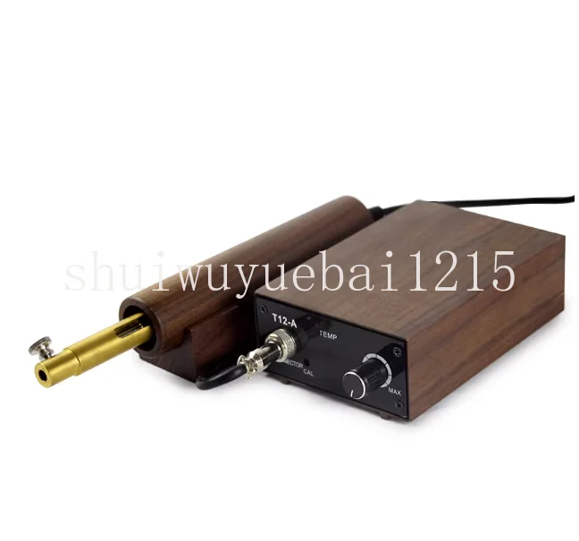 220V Electronic Hot Leather Edge Creaser Machine Brass Stamp Heater Grooving Iron Edge Sealing Tools Leathercraft Stamping