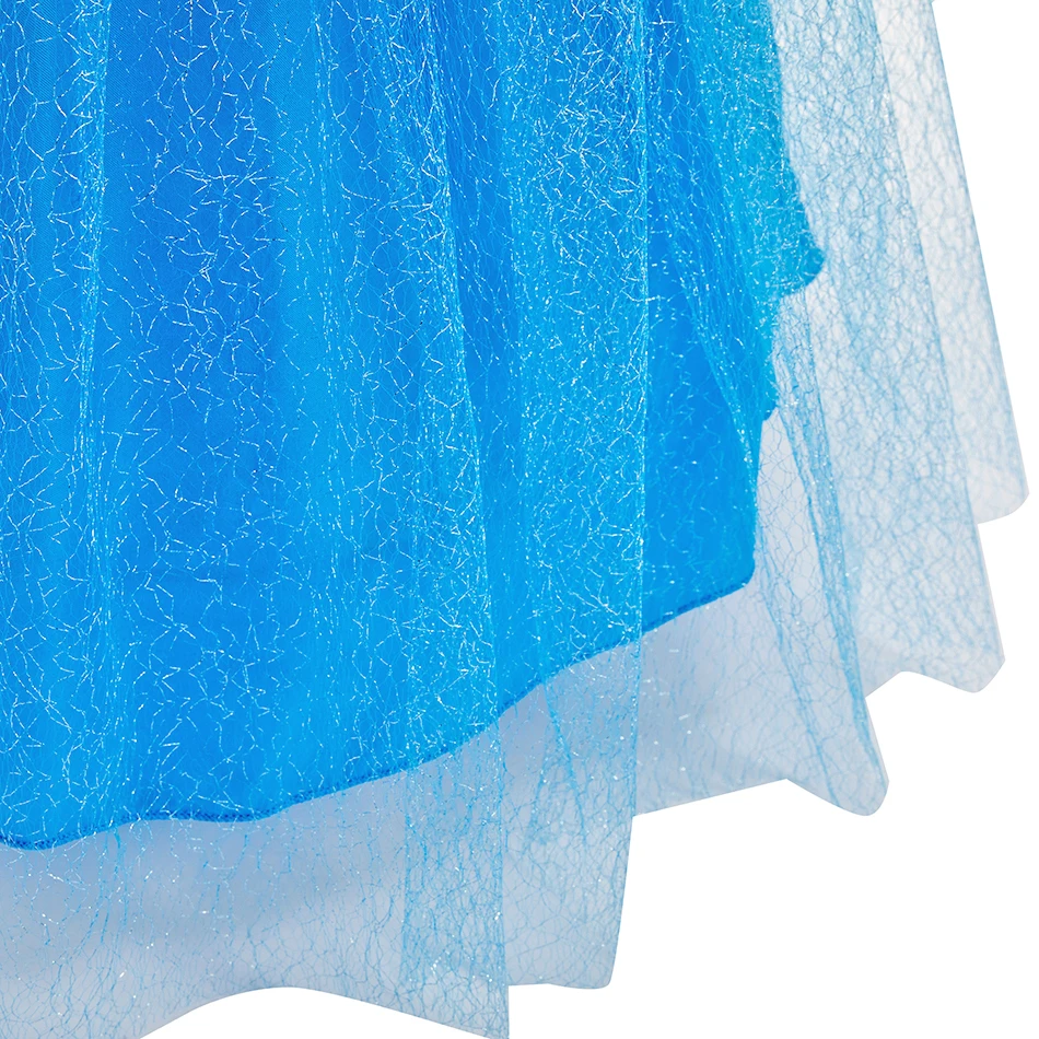 Mädchen Prinzessinnenkleid Kinder Fantasie-Cosplay-Kostüm Kinder Party Ballkleid Halloween Karneval Verkleidungskleidung Buchwoche – Detail 13