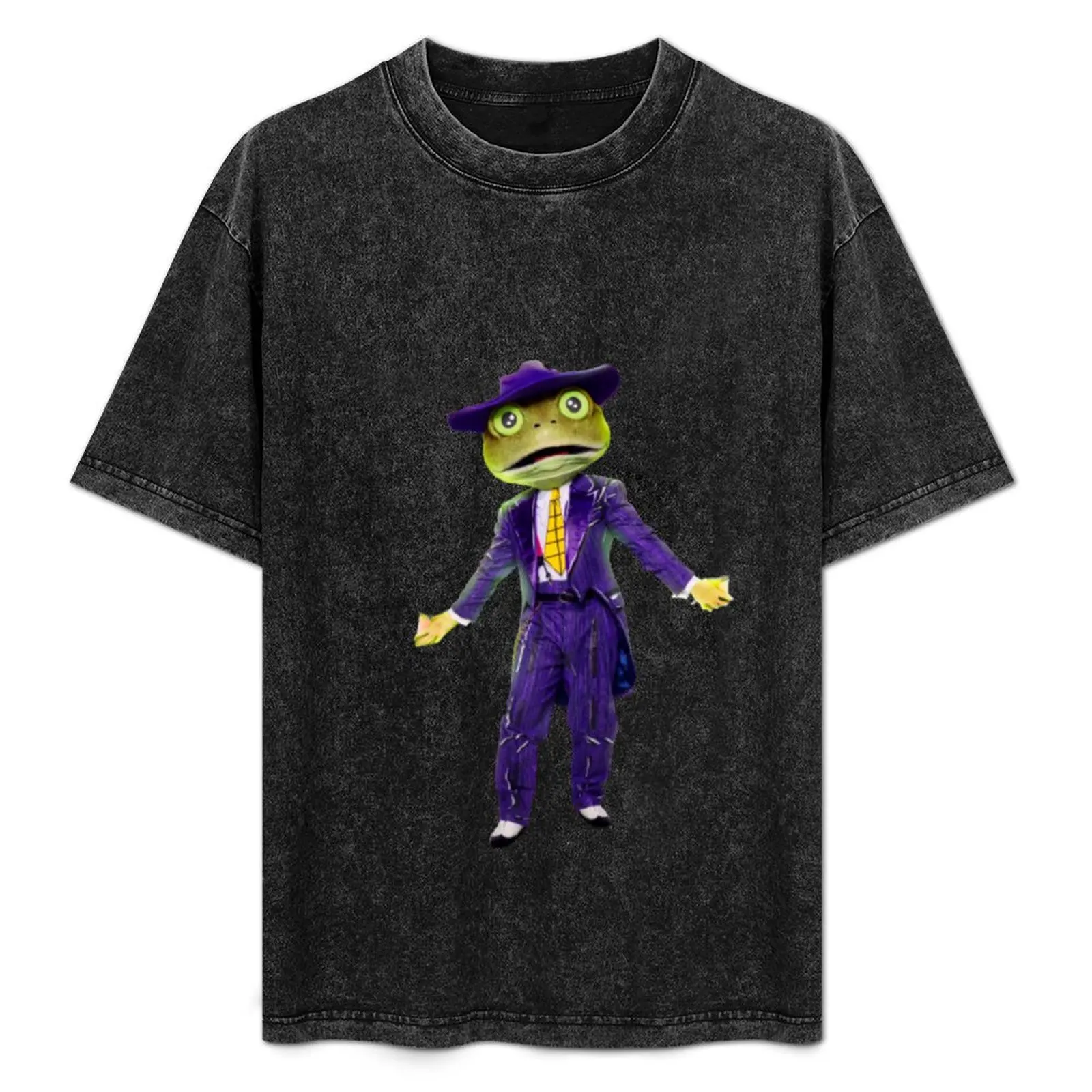 

Masked Singer US Season 3 Costume - Frog T-Shirt Minimalist Casual Short Sleeve Top