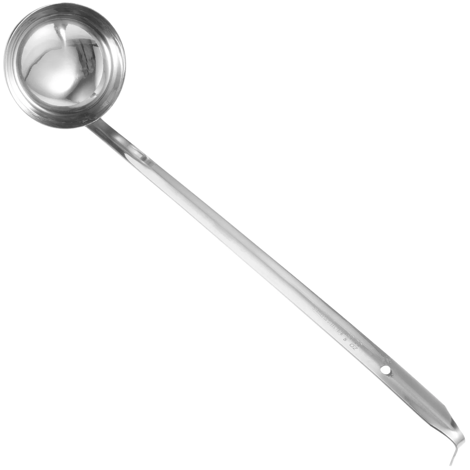 

Long Handle Ladle Stainless Soup Spoons Stainless Steel Steel Spoon Thickened Ergonomic Kitchen Restaurant Use Smooth Non Slip
