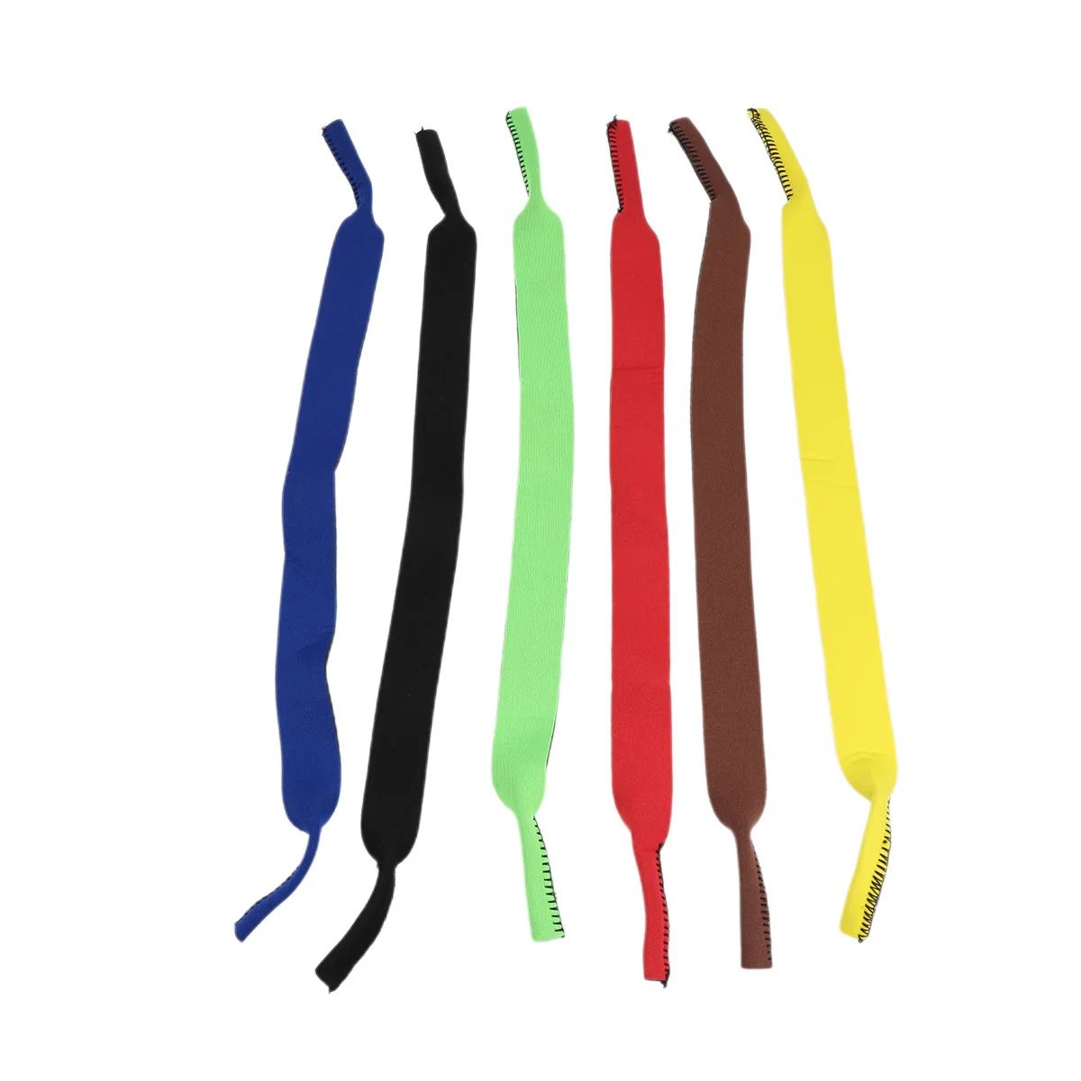 

6pcs Waterproof Sports Glasses Ropes Elastic Eyewear Cords Anti-Slip Goggle Holder Neck Straps For Reading Glasses Lightweight