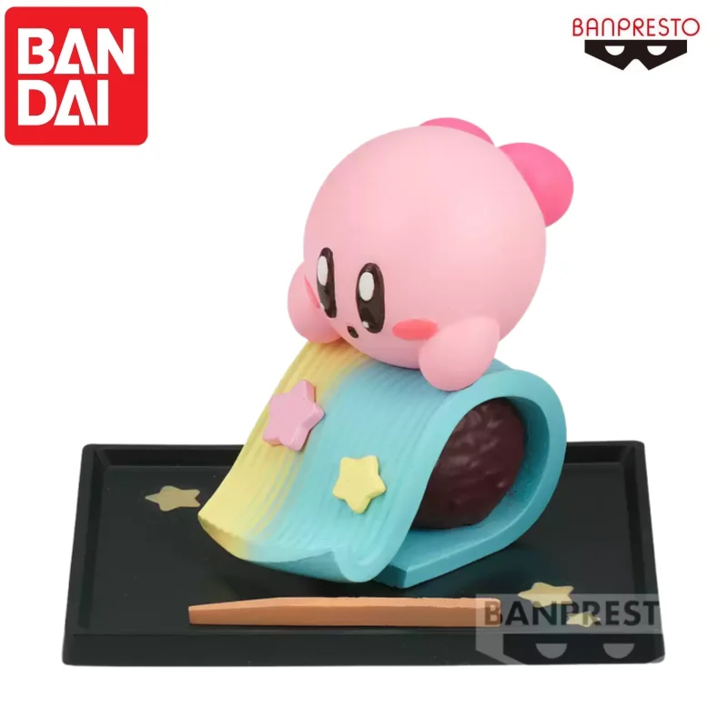 

In Stock Original Bandai Genuine Kirby Collection Cute Anime Action Figures Toys for Boys Girls Kids Gifts Collectible Model