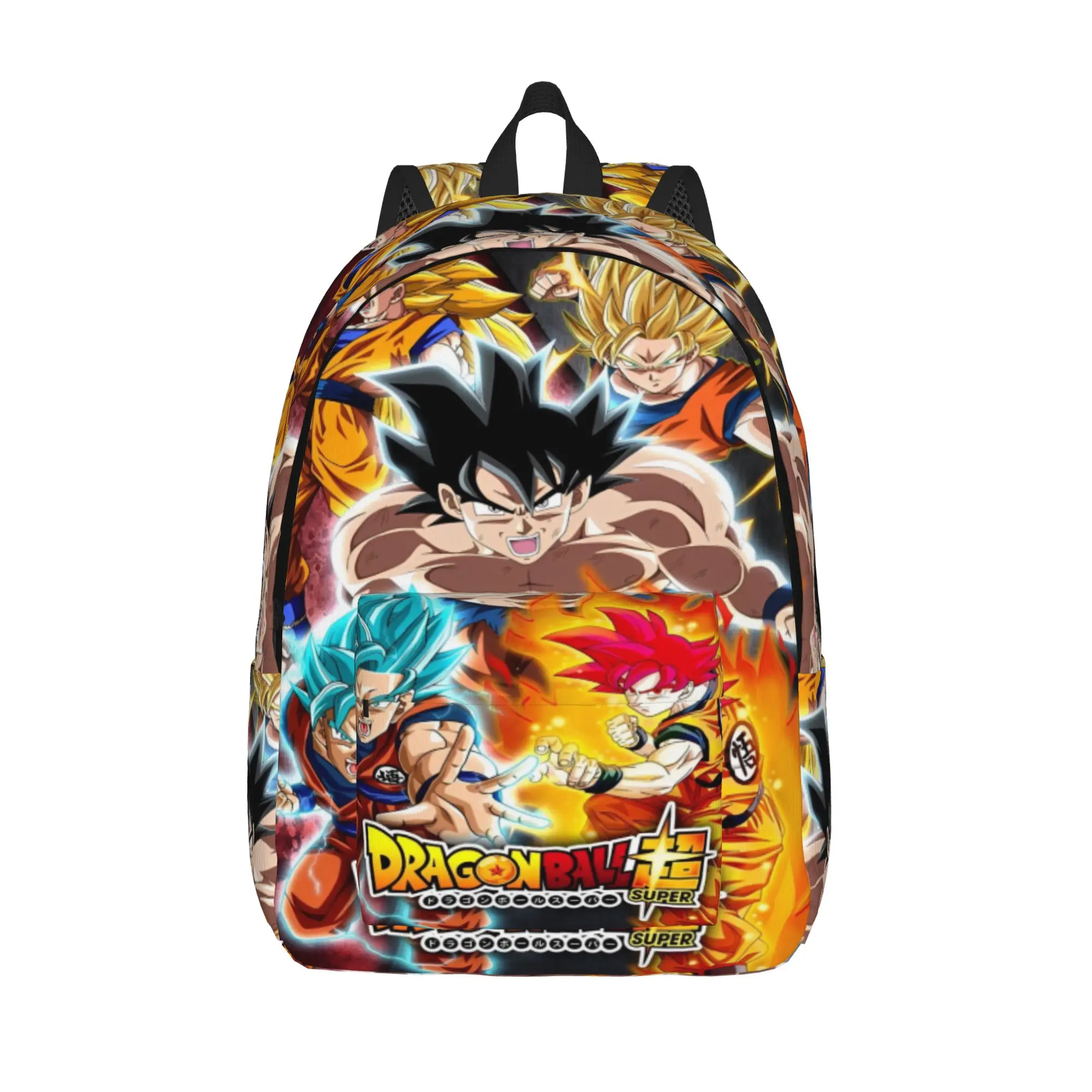 

Рюкзак Dragon Goko Dragonballz Dragonball для мужчин и женщин, повседневный, для старшей школы, для походов, путешествий, для ноутбука, холщовый, спортивный