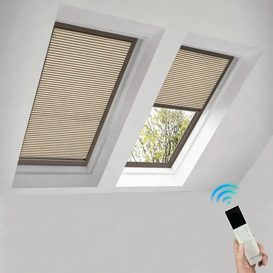 New! Skylight Honeycomb Blinds. Cellular insulation for year-round comfort. UV protection. Easy installation. Limited stock.