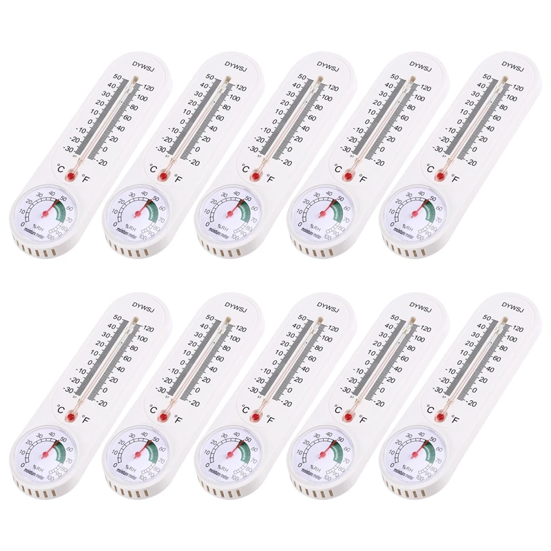 

Indoor Thermometer Hygrometer Pointer Wall Vertical Hygrometer Aquaculture And Planting Hanging Thermometer