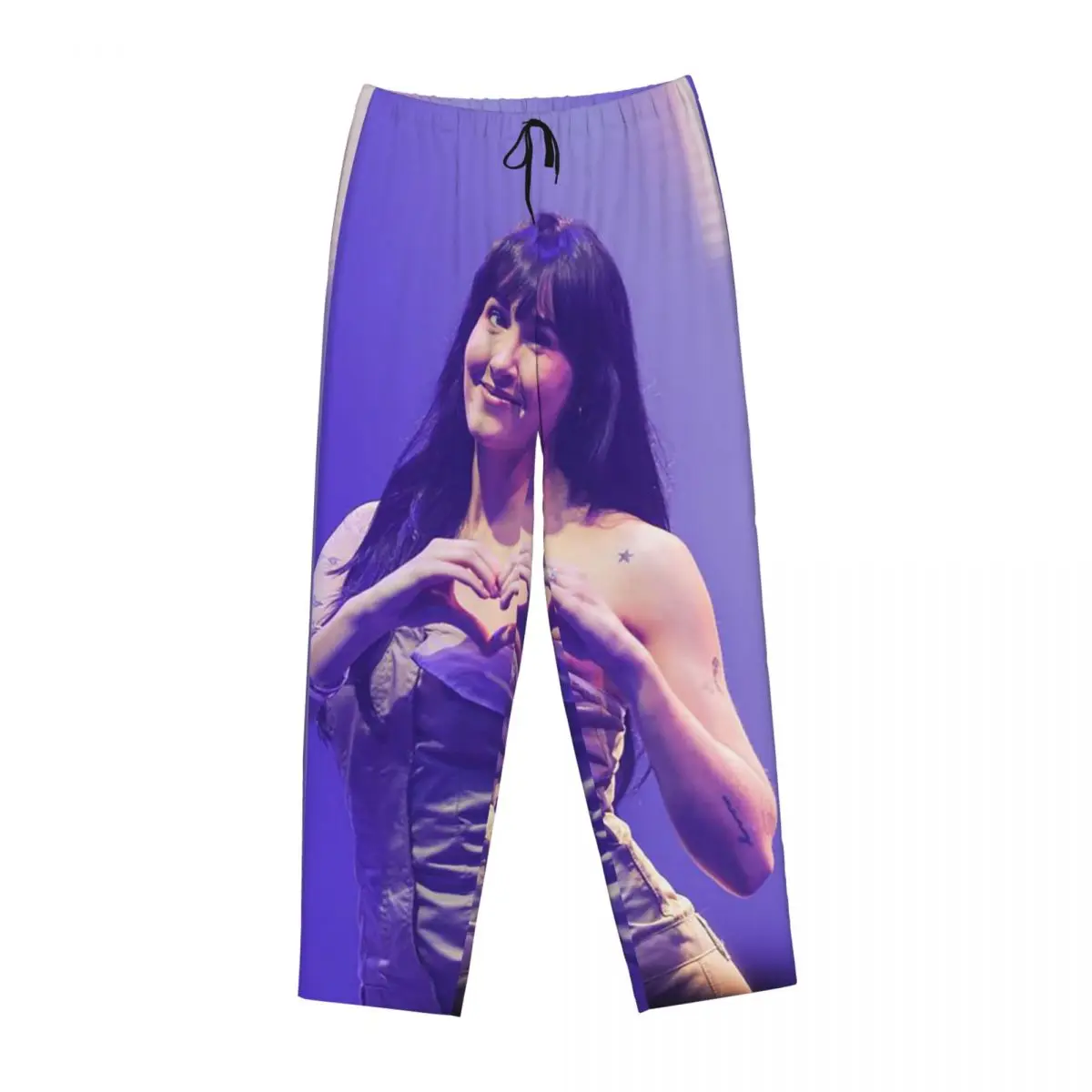 

Custom Aitana Ocana Singer Women Pajama Pants Lounge Sleep Sleepwear Bottoms with Pockets