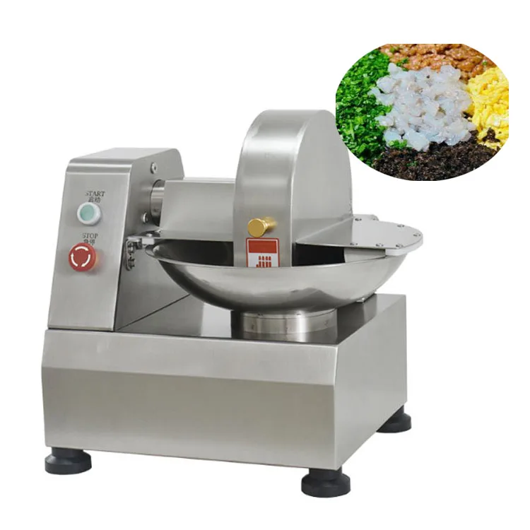 

Meat Bowl Vegetable Chopper Grinder Machine Electric Vegetable Cutter And Mixer Machine