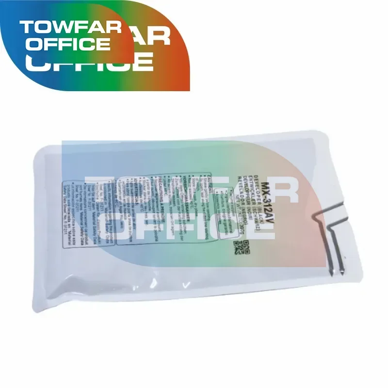 2Pcs New compatible MX-312AV Developer support for Sharp MX M260 310 264 314 354 AR-5726 5627 300g/bag support for Sharp toner