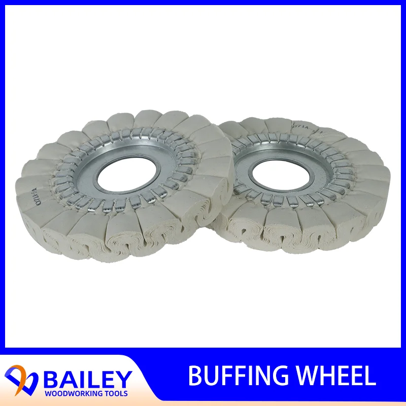 

BAILEY 5PCS 180x50x20mmCotton Cloth Buffing Wheel Premium Polishing Wheel for Nanxing Edge Banding Machine Accessories