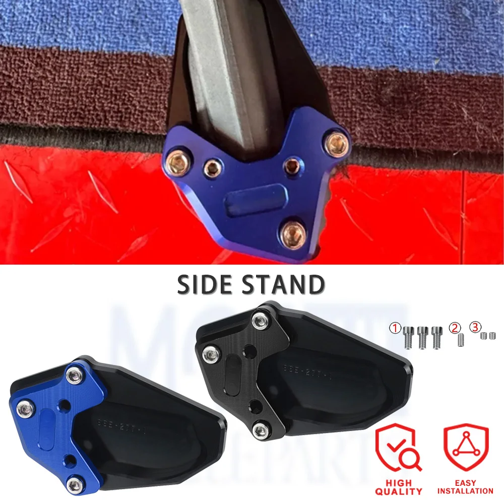 

2024 2025 2026 Side Stand Enlarge Extension Motorcycle FOR BMW R1300GS R 1300 GS Triple Black/Trophy Kickstand Foot Pad Support