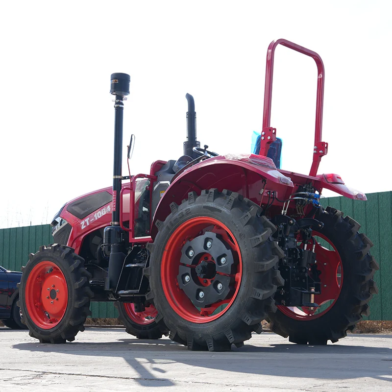 Farm Tractors 50HP70HP 80HP 90HP 100HP 4x4 Wheeled Tractor for Sale