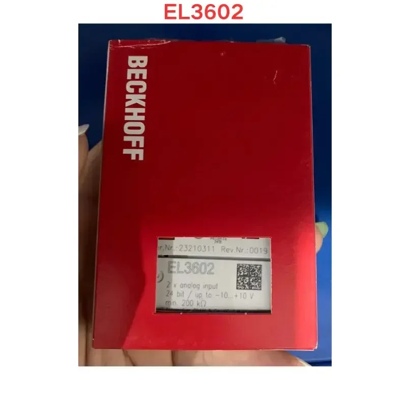 

Новый модуль Beckhoff EL3602