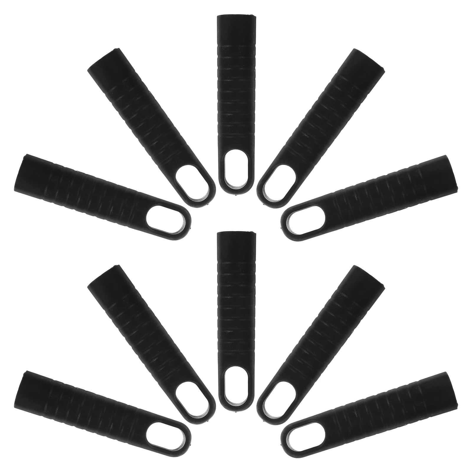 

10 Pcs Accessories Broom Parts Mop Replacement Grips Dustpan Pole End Cap Replacement Grip Sweeper