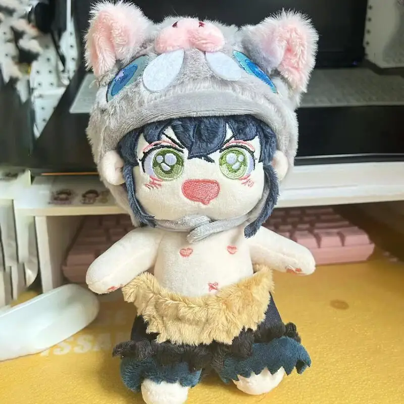 

Demon Slayer Plush Hashibira Inosuke Toy Cute Skin-Friendly Soft Dress-Up Plush Doll 20Cm Children and Students Holiday Gift